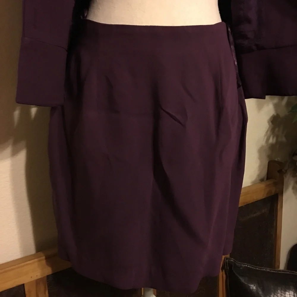 Valerie Stevens silk skirt suit SIZE 8